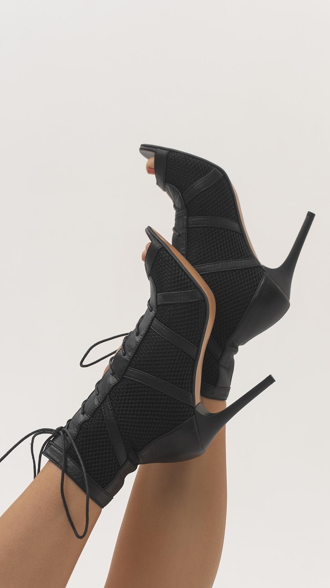 Підбори Classic Black шкіра (9см)